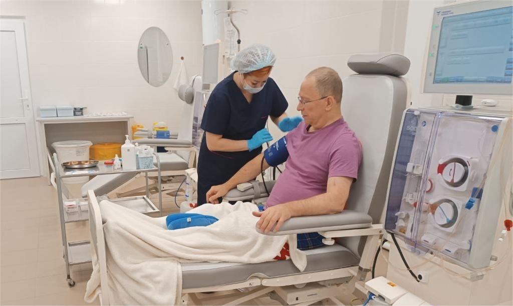 Усинец: «Благодаря отделению гемодиализа я получаю терапию в родном городе»