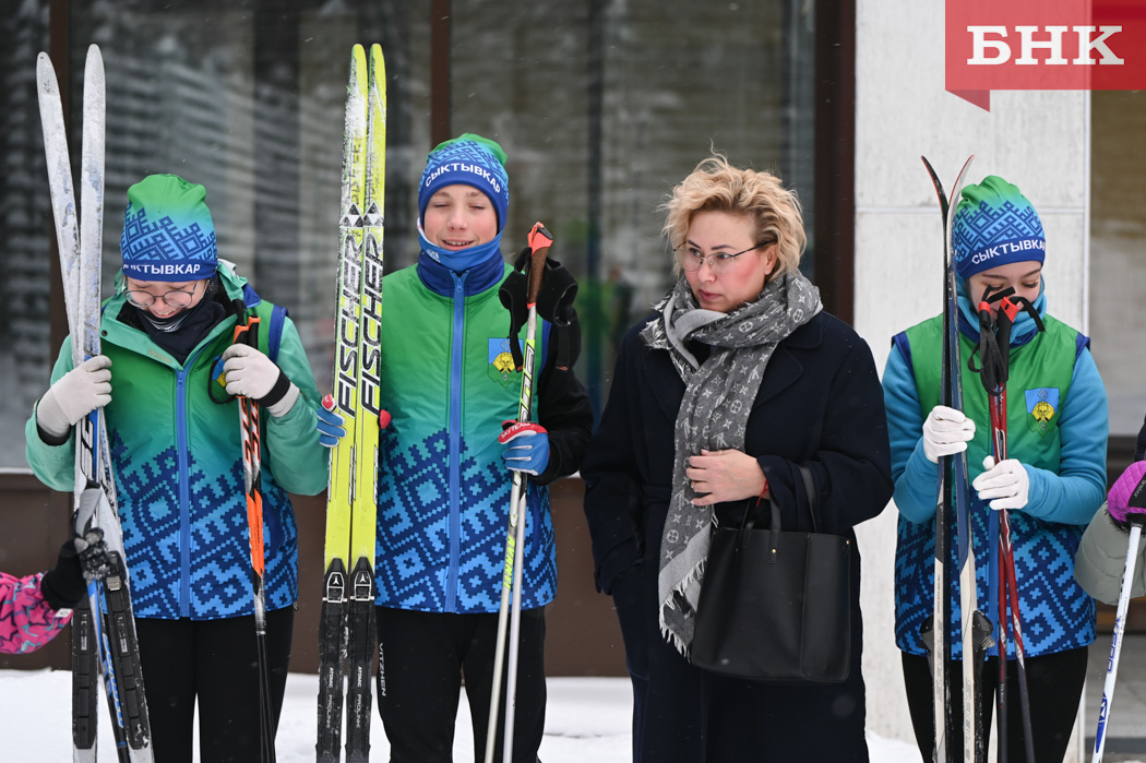 Юлия Чепалова на открытии новой лыжной базы: «Многие будут завидовать сыктывкарцам»