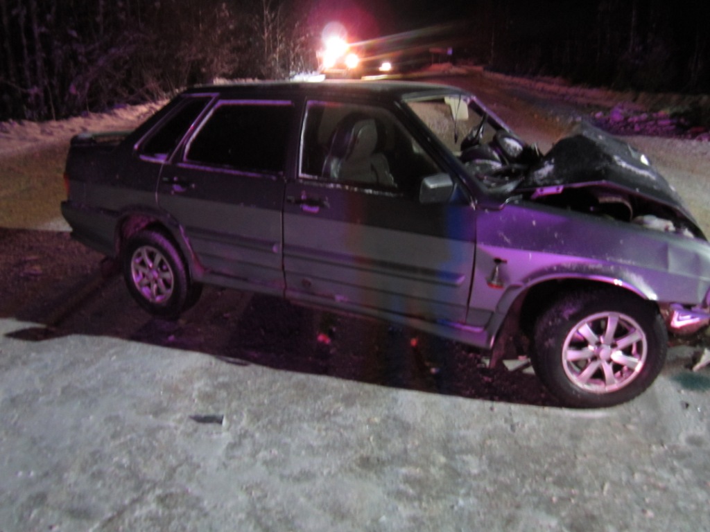 В ДТП под Ухтой пострадали шесть человек