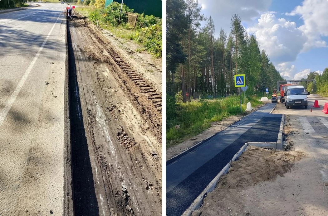 Капитальный ремонт автомобильной дороги «По с. Корткерос»: завершающий этап