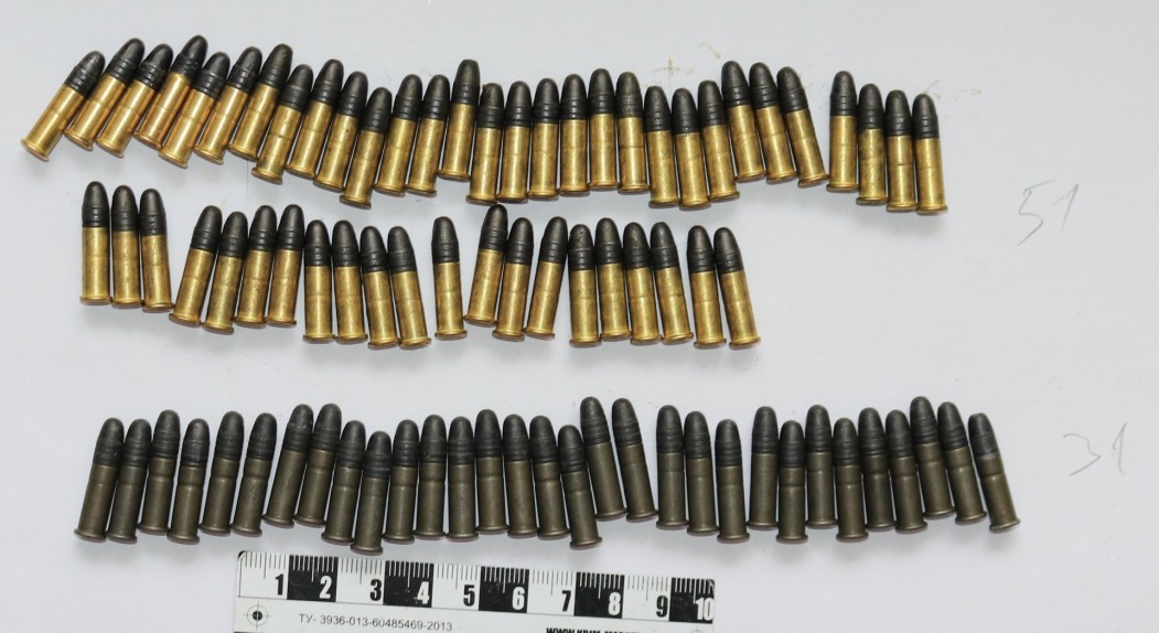 У жителя Язеля обнаружили тайник с боеприпасами