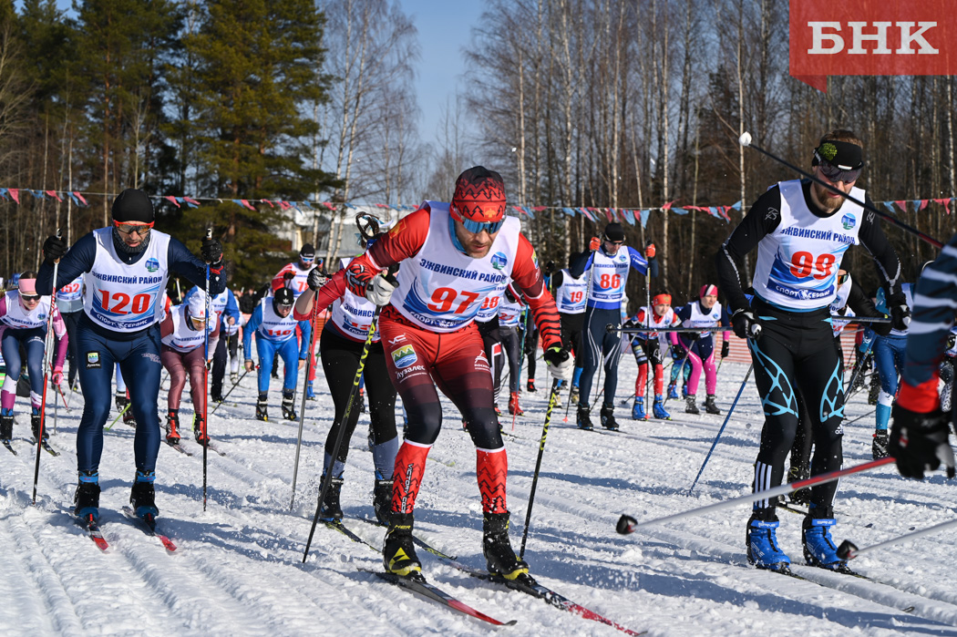 Лыжная база Сыктывкарского ЛПК объединила спортивных эжвинцев на «Лыжне России»