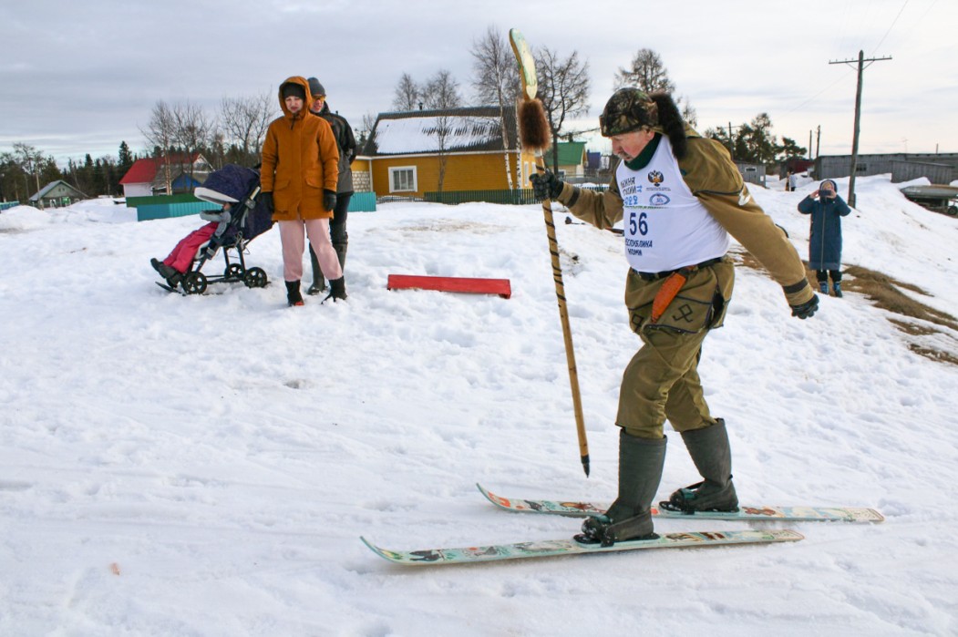 ЛУКОЙЛ поддержал проведение гонок на охотничьих лыжах – кундах