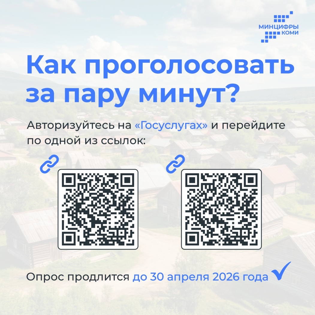 Опрос о домашнем интернете для жителей сёл Коми продлён до 30 апреля