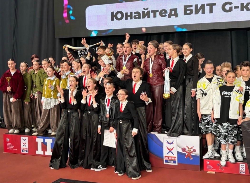 Ухтинский коллектив UNITED BIT — чемпион России по чир-спорту