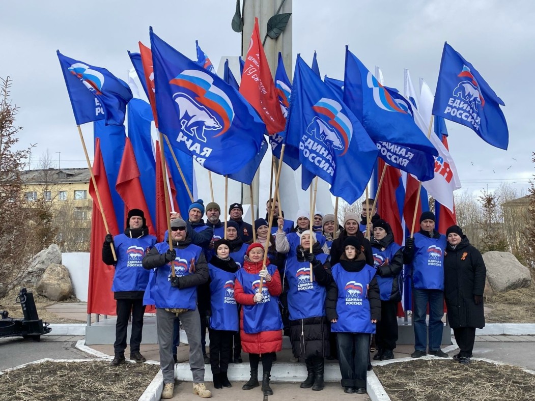 В День Победы «Единая Россия» приняла участие в шествиях и митингах по всей Коми