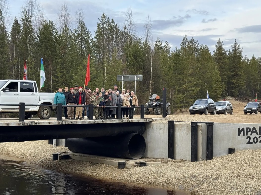 В Ижемском районе в честь Дня Победы провели автопробег