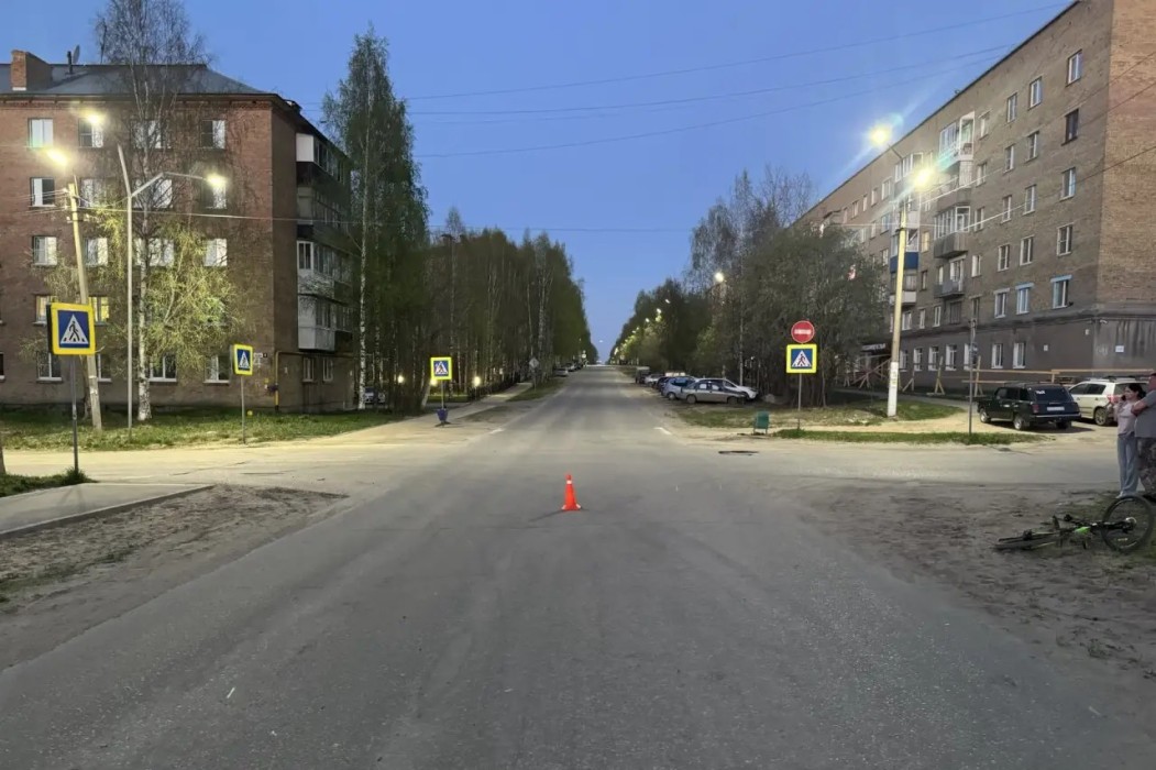 В Сосногорске ищут сбившего велосипедиста водителя
