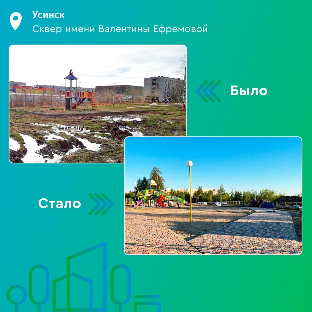 В Усинске появится новая детская площадка
