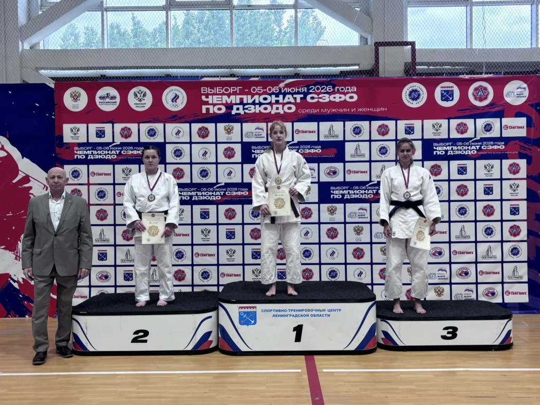 Тремя медалями пополнилась копилка дзюдоистов Коми на чемпионате СЗФО