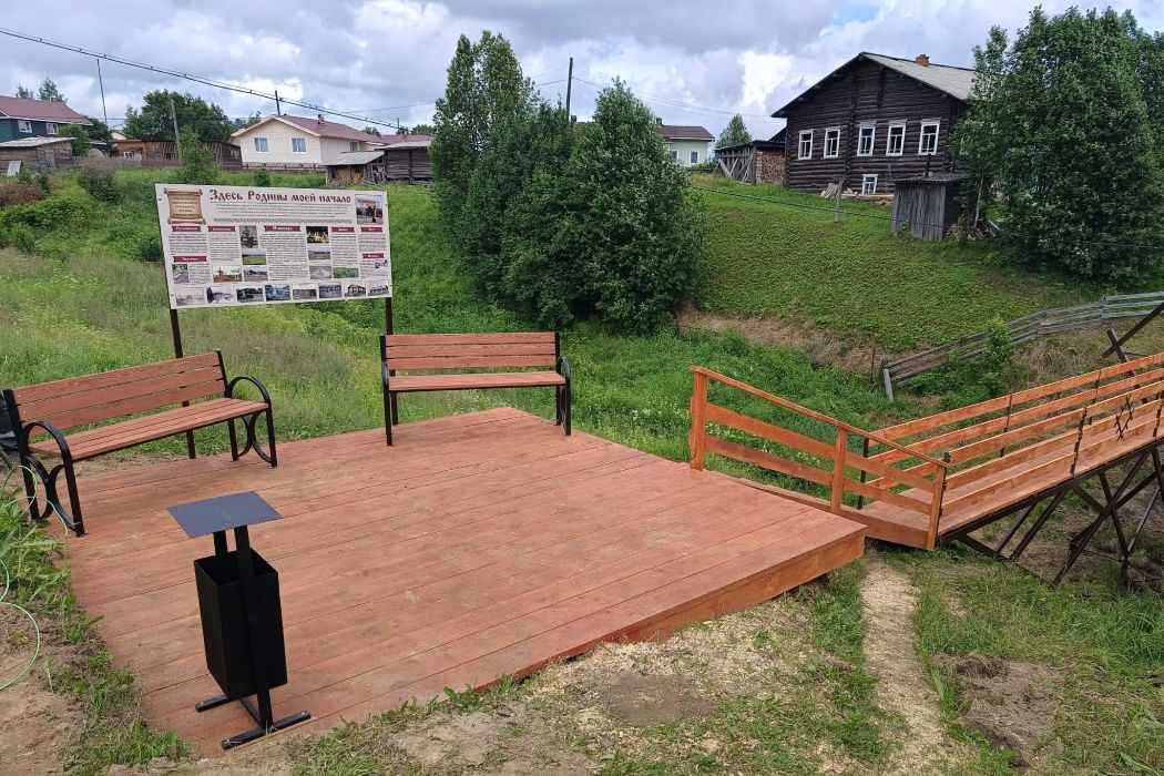 В Нившере появилось благоустроенное место, чтобы «поболтать с соседями»