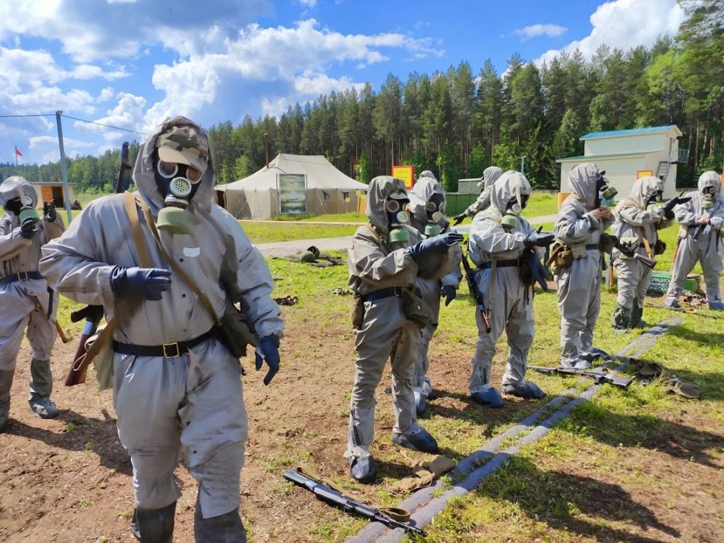 В Сыктывкаре росгвардейцы провели военные сборы