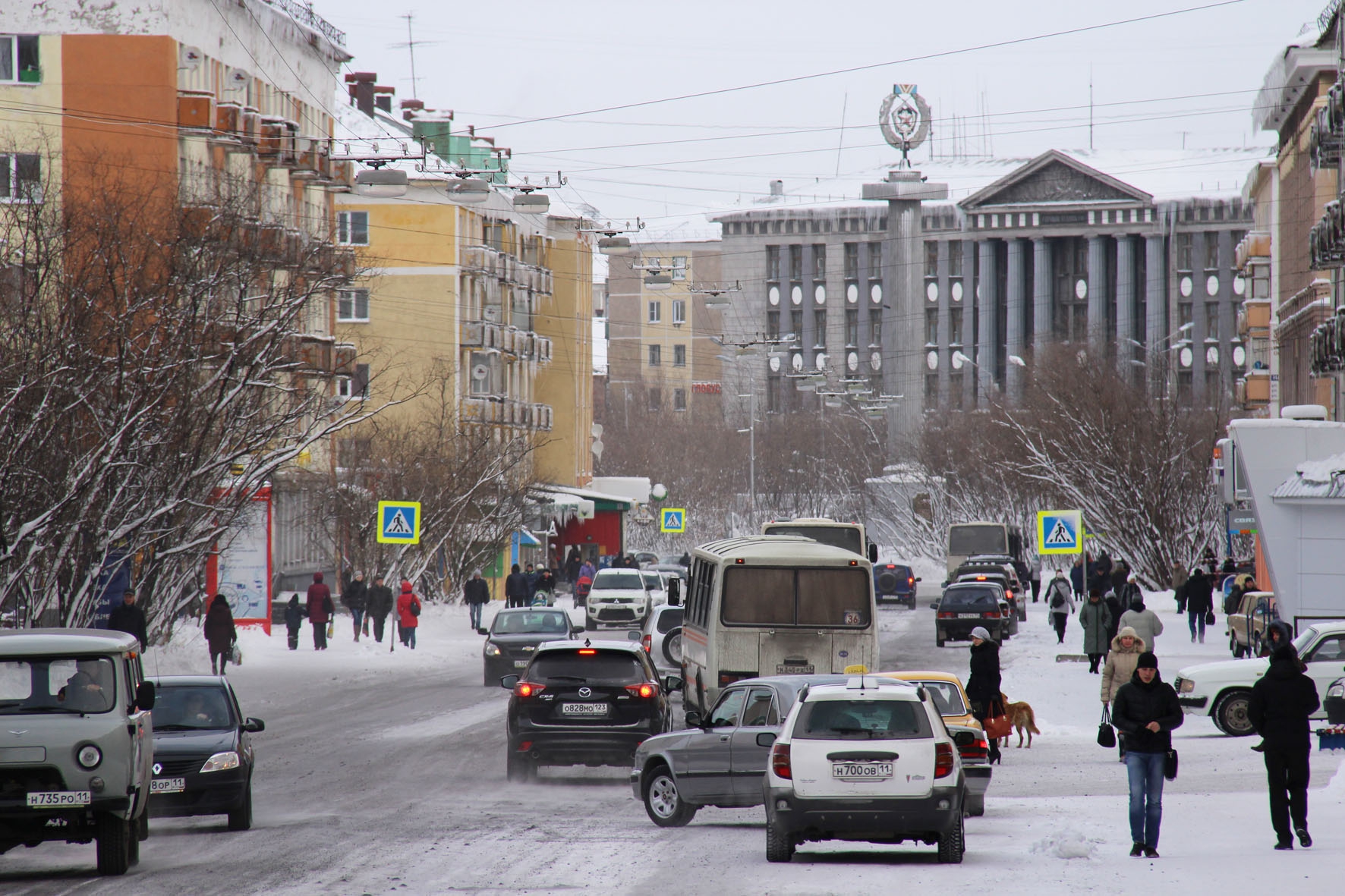 Гисео города воркуты