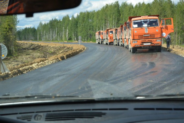 Дорожные работы в республике по направлению Сыктывкар — Нарьян-Мар завершат в 2018 году