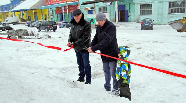 В Воркуте торжественно открыли новый перекресток 