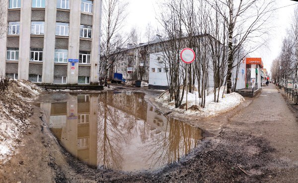 Фотовзгляд на весенний Сыктывкар