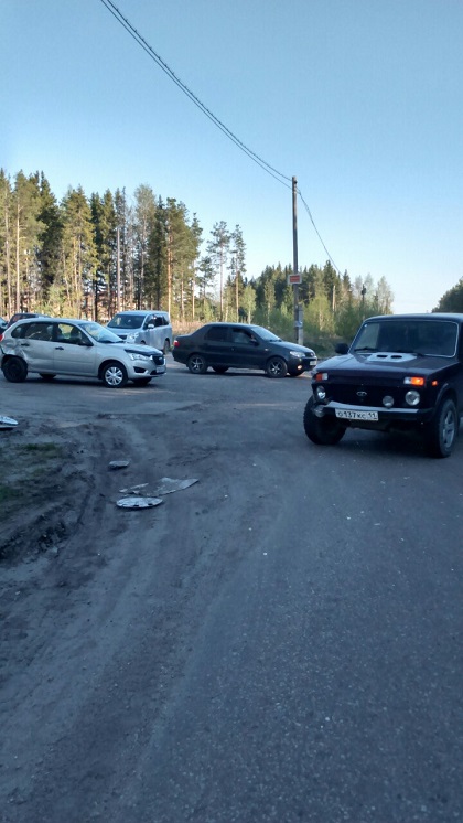 В ДТП на Лесопарковой в Сыктывкаре пострадал ребенок