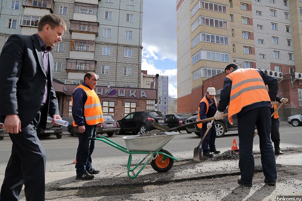 Сыктывкар получит на дороги 350 миллионов  из федерального бюджета 