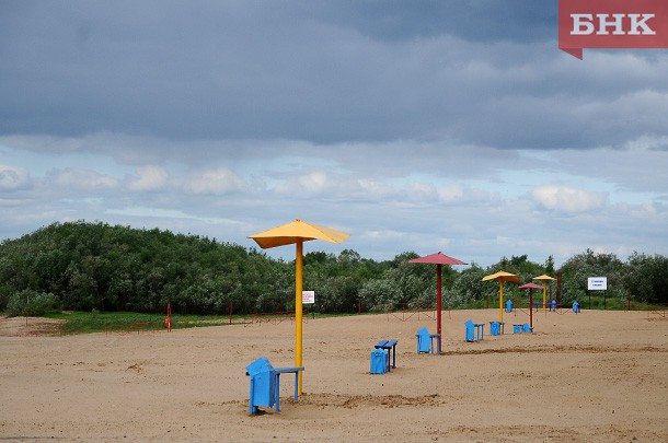 Сыктывкарский пляж  в местечке Кируль закрыт