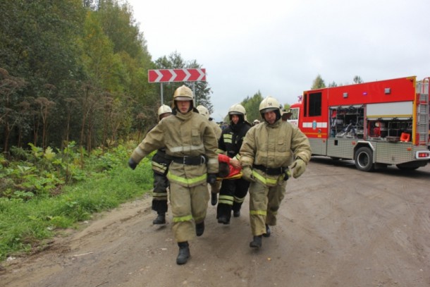 В Коми прошли совместные учения ликвидаторов последствий ДТП