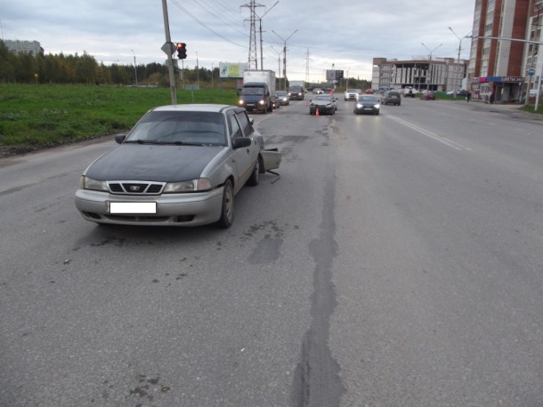 В Ухте пьяный водитель Chevrolet врезался в Daewoo