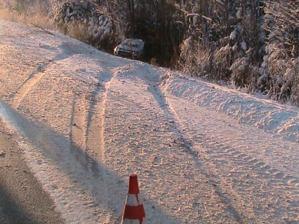 В Прилузье перевернулась «Калина»