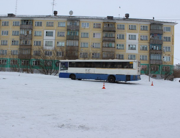 В Воркуте водитель автобуса сбил пешехода