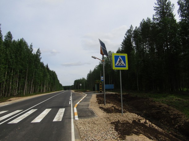 В Корткеросском районе отремонтировали шесть километров подъезда к поселку Усть-Лэкчим