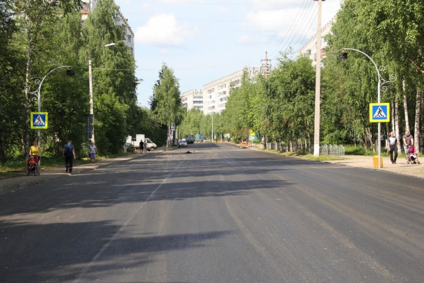 В столице Коми завершается ремонт улицы Малышева