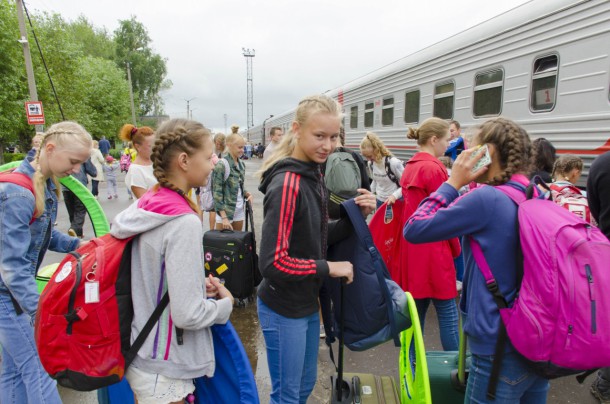 В Сыктывкар с отдыха в Краснодарском крае вернулась третья группа юных спортсменов