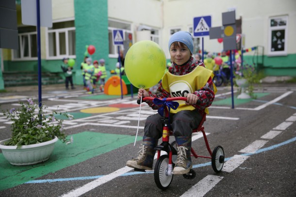 Усинский детский сад обзавелся автогородком