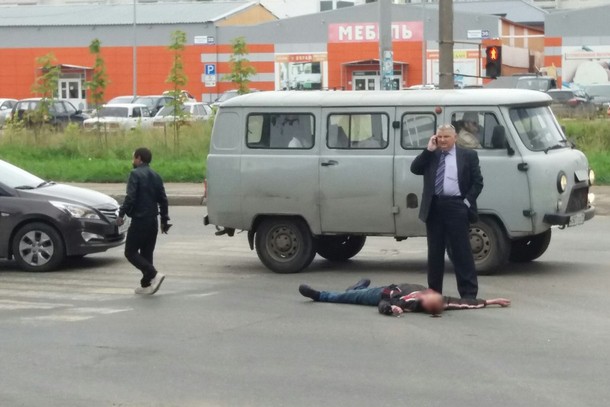 На Октябрьском проспекте Сыктывкара сбили пешехода