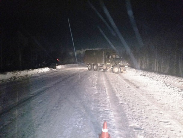 В Коми ЗИЛ врезался в дорогой внедорожник