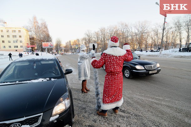 Сыктывкарским водителям предложат встретить Новый год без долгов