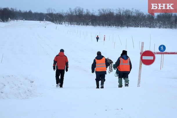 В Коми открыты 55 ледовых автомобильных дорог