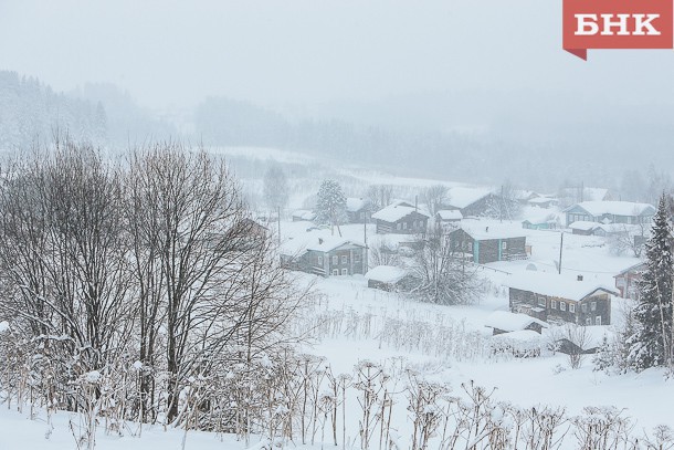 Снежные и ветреные выходные ожидаются в Коми