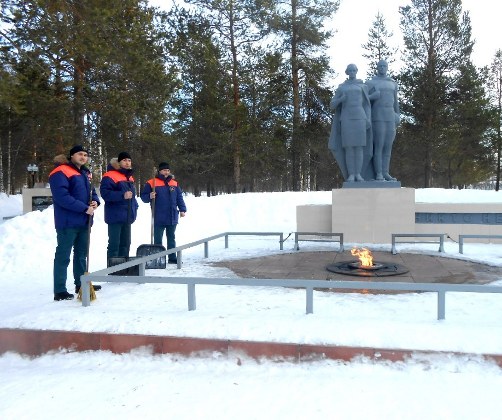 Сотрудники МЧС по Коми поддержали акцию «Мы – наследники Великой Победы - 2018»