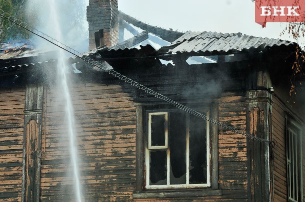 На пожаре в Койгородке сотрудники МЧС спасли мужчину