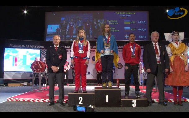 Сыктывкарка Маргарита Васильева завоевала серебро чемпионата Европы по пауэрлифтингу