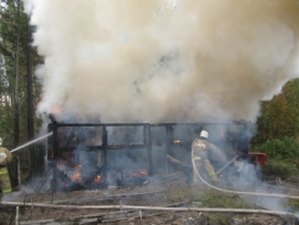 В Сыктывдинском районе во время пожара погиб мужчина