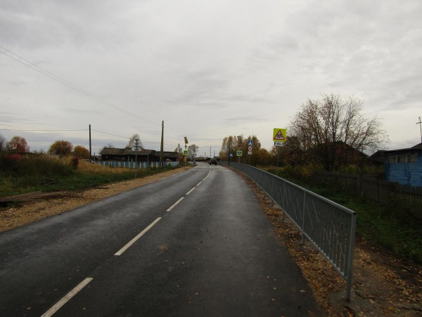 В Коми капитально отремонтировали пять километров дороги Керчомъя – Дзёль