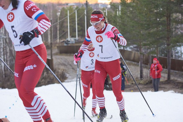 Юлия Белорукова из Коми – вторая в отборочном этапе Кубка мира по лыжным гонкам