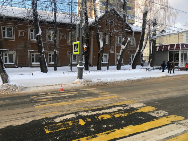 В Сыктывкаре возле Стефановской площади сбили семилетнюю девочку