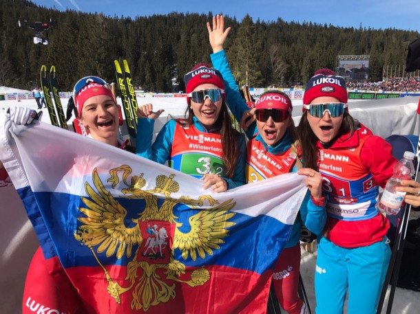Юлия Белорукова стала бронзовым призером в эстафете Чемпионата мира