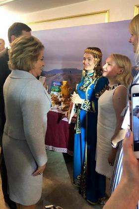 Валентина Матвиенко поблагодарила мастеров Коми за сохранение традиций