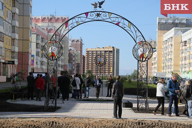 Новую детскую площадку в Сыктывкаре оценили в четыре млн рублей