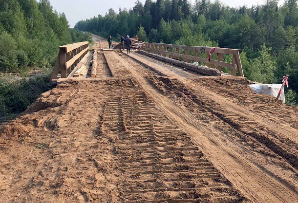 В  Усть-Куломском районе восстановили большинство размытых ливнями дорог