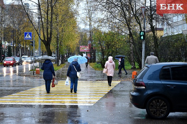 В Коми будет пасмурно и дождливо