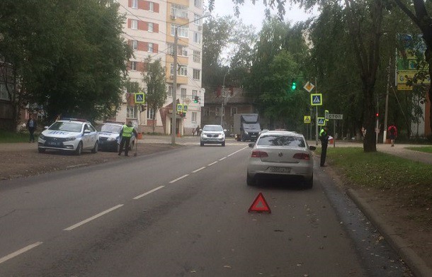 В центре Сыктывкара в ДТП пострадал ребенок